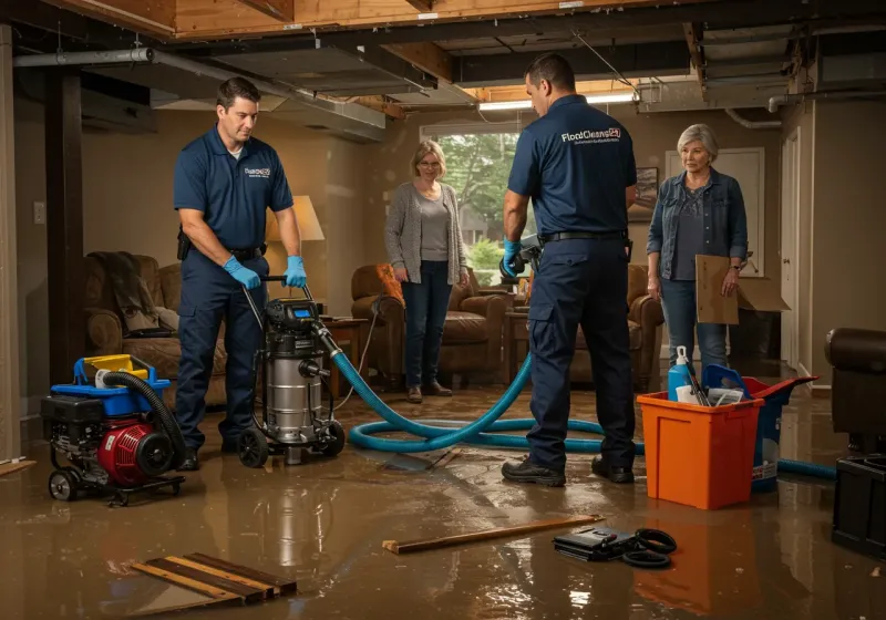 Basement Water Extraction and Removal Techniques process in Lucama, NC